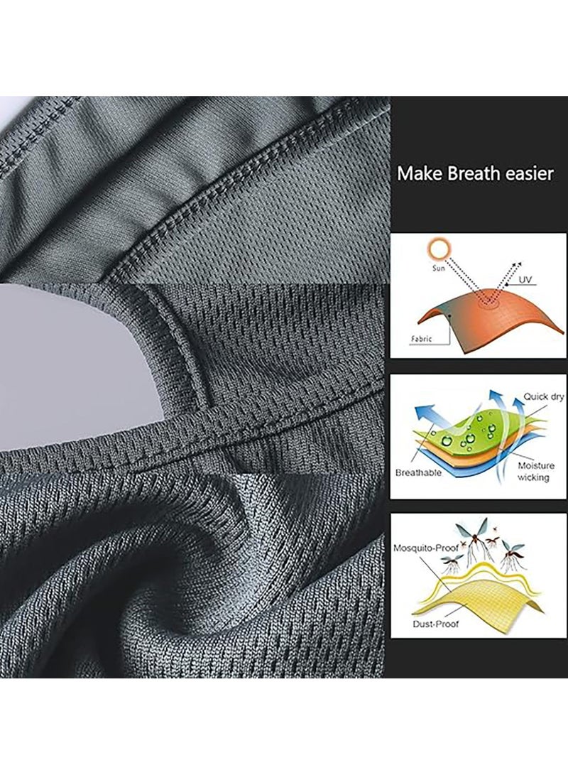 Generic Elastic Windproof Face Mask Breathable Motorcycle Face Mask Windproof Balaclava UV Protection Sports Accessories Suitable For Outdoor Sports Riding Motorcycles - Image 2