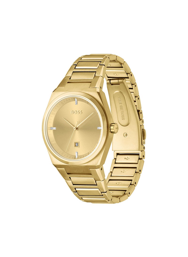 HUGO BOSS Women's Stainless Steel Analog Wrist Watch 1502672  - Image 3