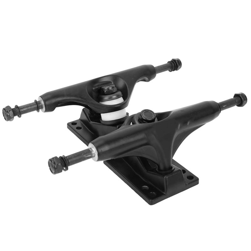 Professional Aluminum Magnesium Alloy Skateboard Truck Bracket For 4 To 8 Inch Skateboards Black Color Outdoor Sports Accessories Scooter Parts - Image 2