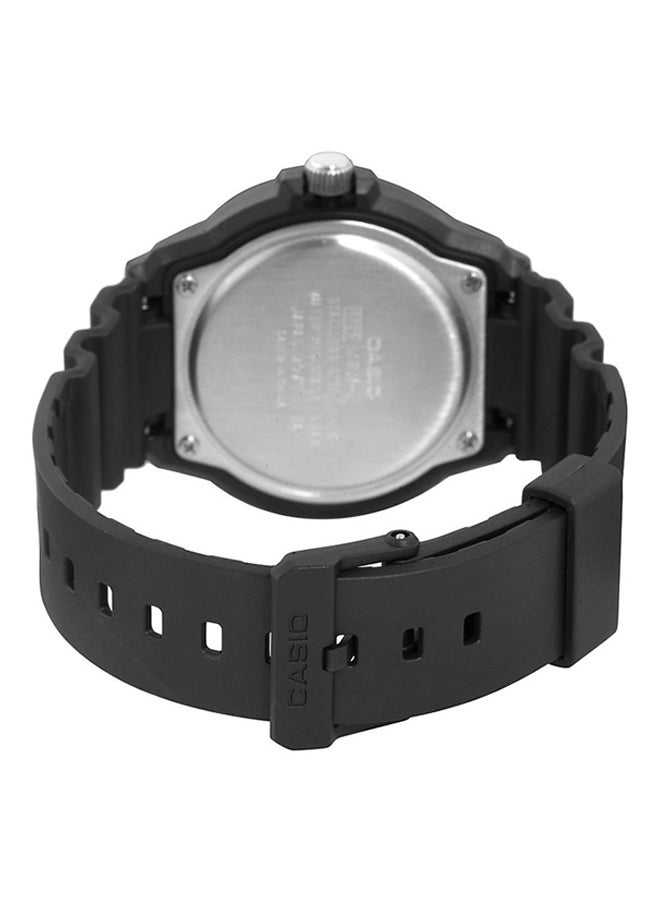 CASIO Men Silicone Analog Wrist Watch MRW-200H-1BV - Image 2