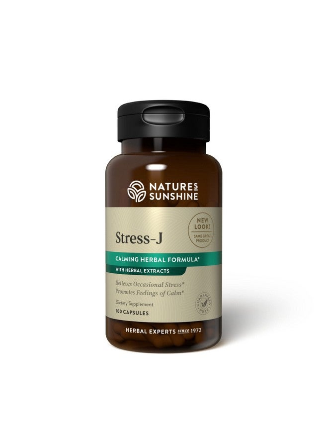 Nature's Sunshine Stressj 100 Capsules - Image 2