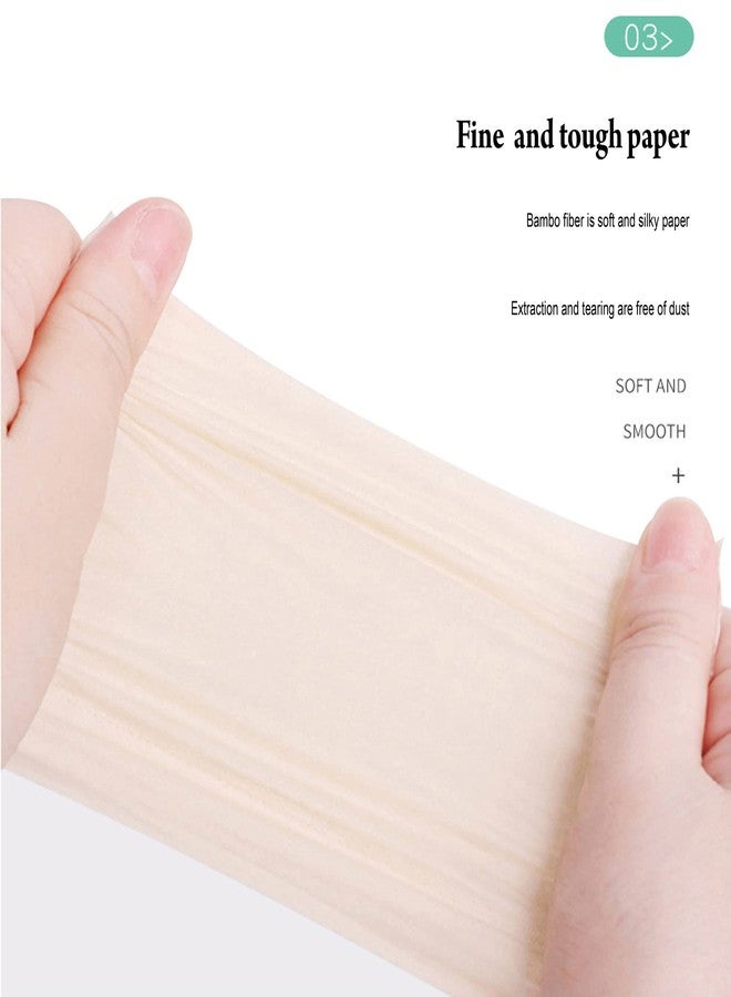 ZQBIEE 100% Skin-safe Sleek Tissue for Car, Bathroom, Bedroom, Office | Car Tissue Pocket Tissue Paper (BROWN) Pack of 2 - Image 4