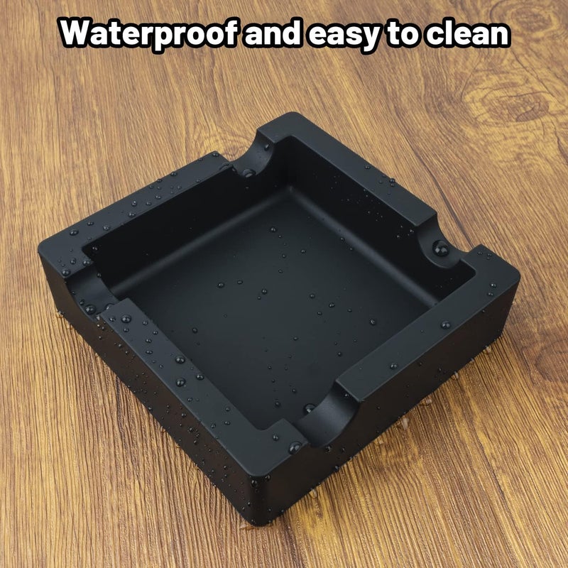 USEAMIE Silicone Cigar Ashtray with 4 Rest for Indoor and Outdoor Use - Image 5