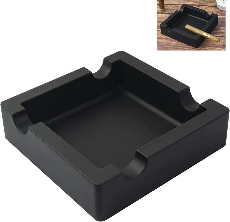 USEAMIE Silicone Cigar Ashtray with 4 Rest for Indoor and Outdoor Use - Image 1