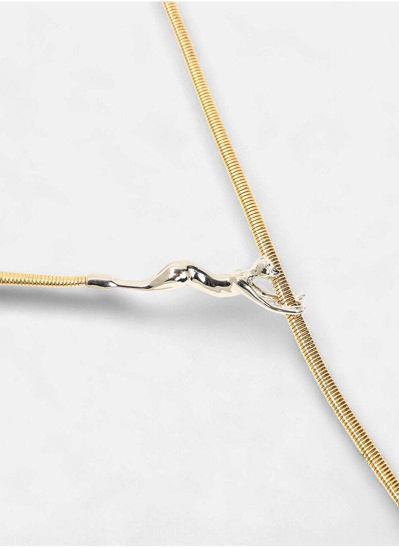 SOHI The Jaguar Lariat Necklace  - Image 5