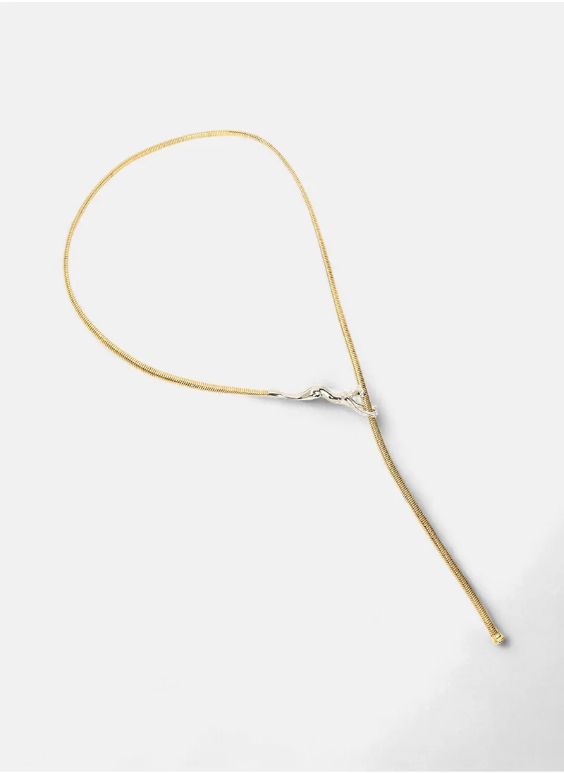 سوهي The Jaguar Lariat Necklace