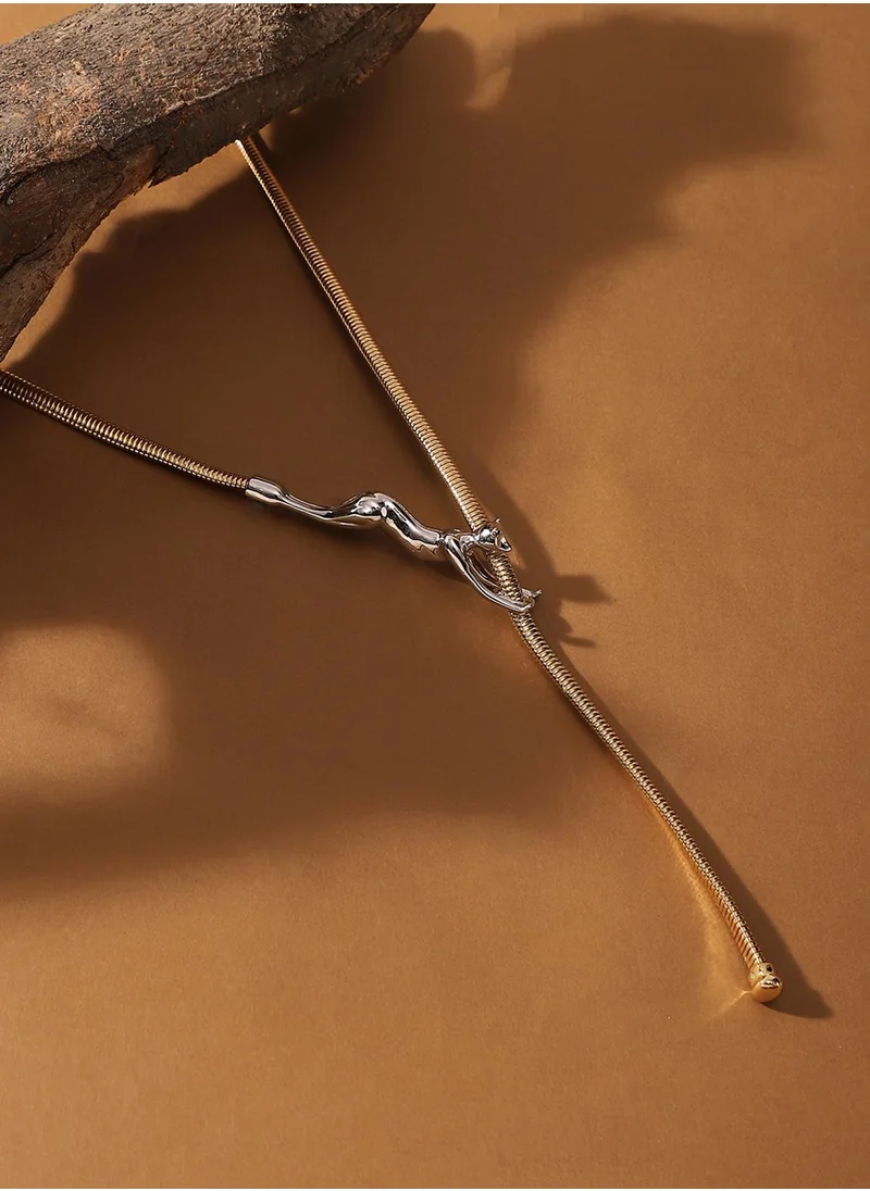 سوهي The Jaguar Lariat Necklace