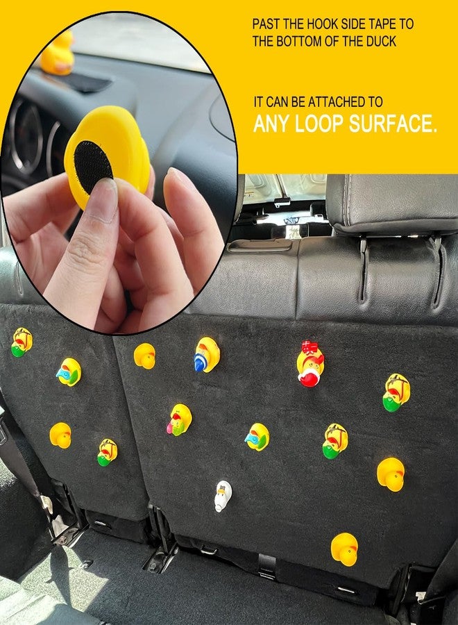 ROMASO Duck Holder for Jeep Dashboard,Rubber Ducks Plug New Upgrade Hook and Loop Duck Holder Mounts Duck Stands for Car Dash (Excluding Rubber Duck), Black - Image 5