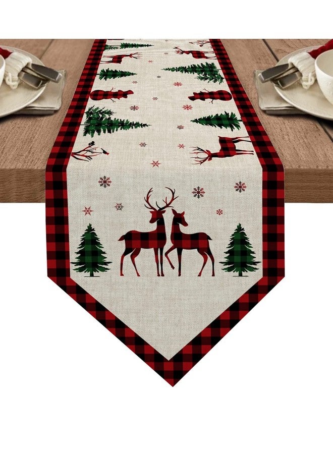 the purple tree The Purple Tree Christmas Table Runner Cloth for 6 Seater Table (13x72 inches) Table Runner for Dining Table, Christmas Table Runner, Xmas Table Runner, Christmas Gift - Image 2