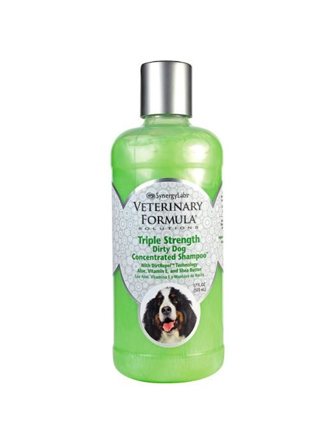 SynergyLabs Synergy Labs Veterinary Formula Solutions special formula to tackle tough dirt, mud, and odors Triple Strength Dirty Dog Concentrated Shampoo 17oz - 503ml - Image 1