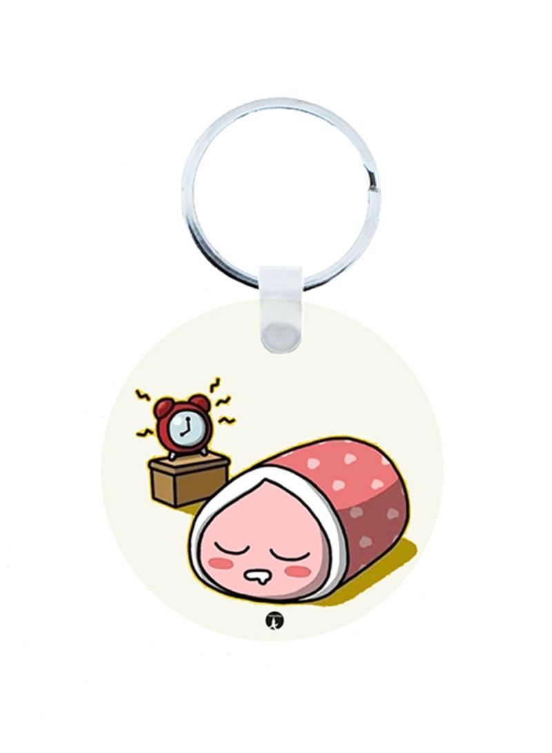 Food Wooden Keychain