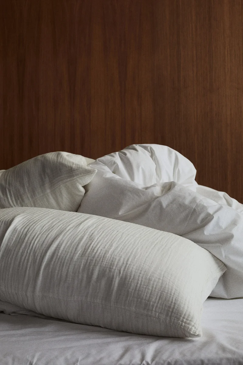 H&M Cotton muslin pillowcase