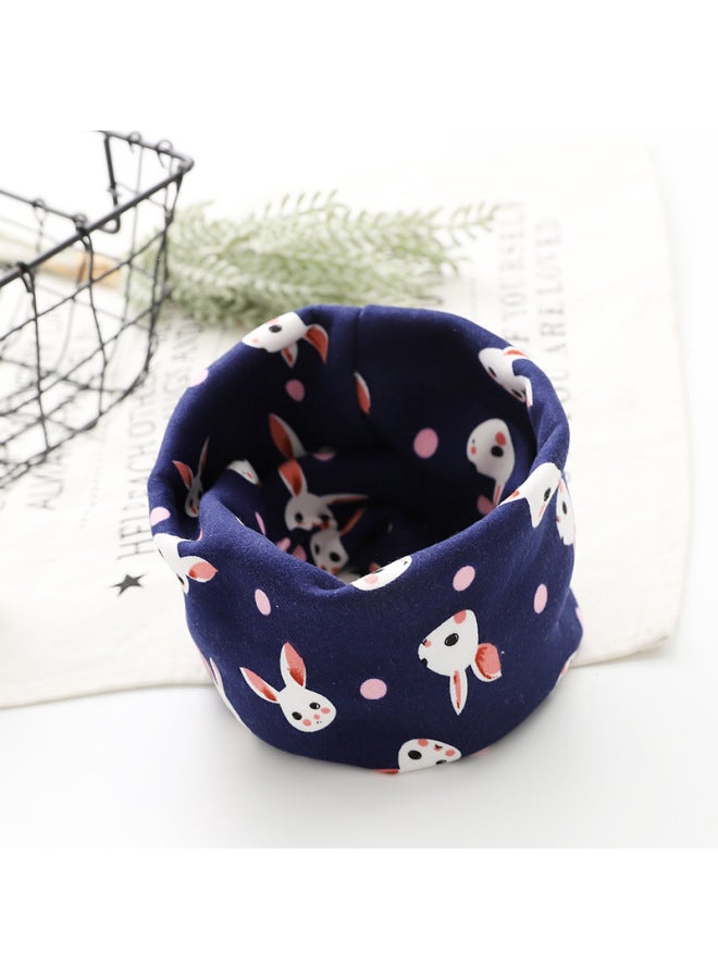Clear Price Autumn And Winter New Children's Scarf Double Thick Fleece-lined Baby Collar