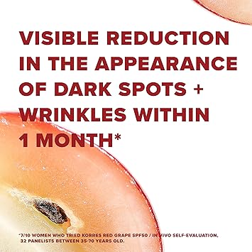 KORRES Korres Red Grape Tinted Face Sunscreen SPF50 white - Image 4