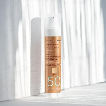 KORRES Korres Red Grape Tinted Face Sunscreen SPF50 white - Image 5