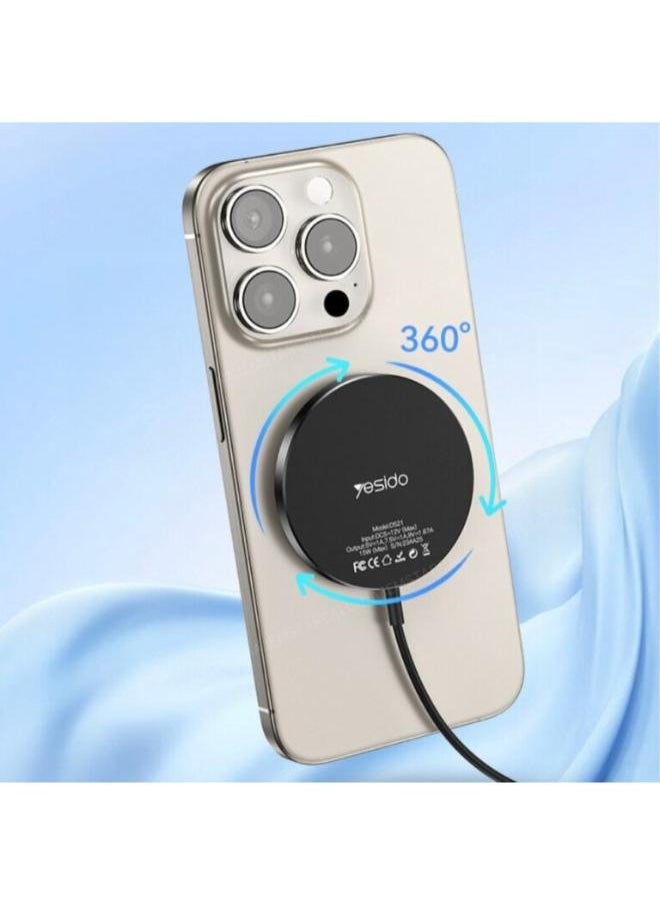 Yesido Yesido DS21 Magnetic Wireless Charger  - Image 5