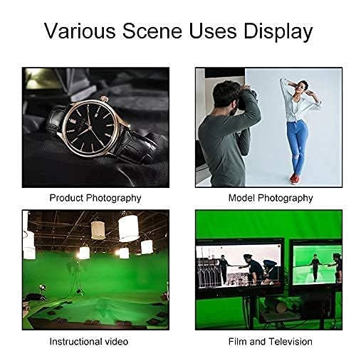 HomeArt 6x9 Ft. Wrinkle-Free Green Screen Backdrop Background Curtain for Product Photography, Photoshoot, Video Production, YouTube Live Streaming, Zoom Meetings, VFX Editing, Instagram Reels - Image 3