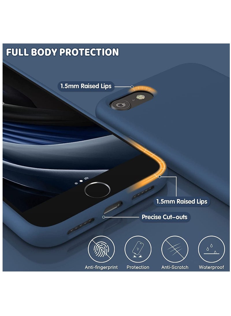 DUSALA iPhone SE 2022 Case iPhone SE 2020 Phone case iPhone 7 8 case Liquid Silicone Gel Rubber Phone Case - Image 3