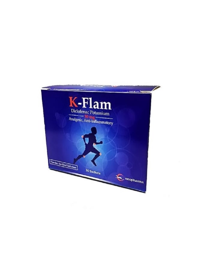 K-FLAM POWDER 50MG, 30S X 1G