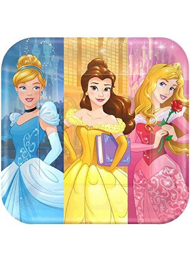 Amscan American Greetings Party Supplies Disney Princess Paper Dinner Plates 8 Count - Image 2