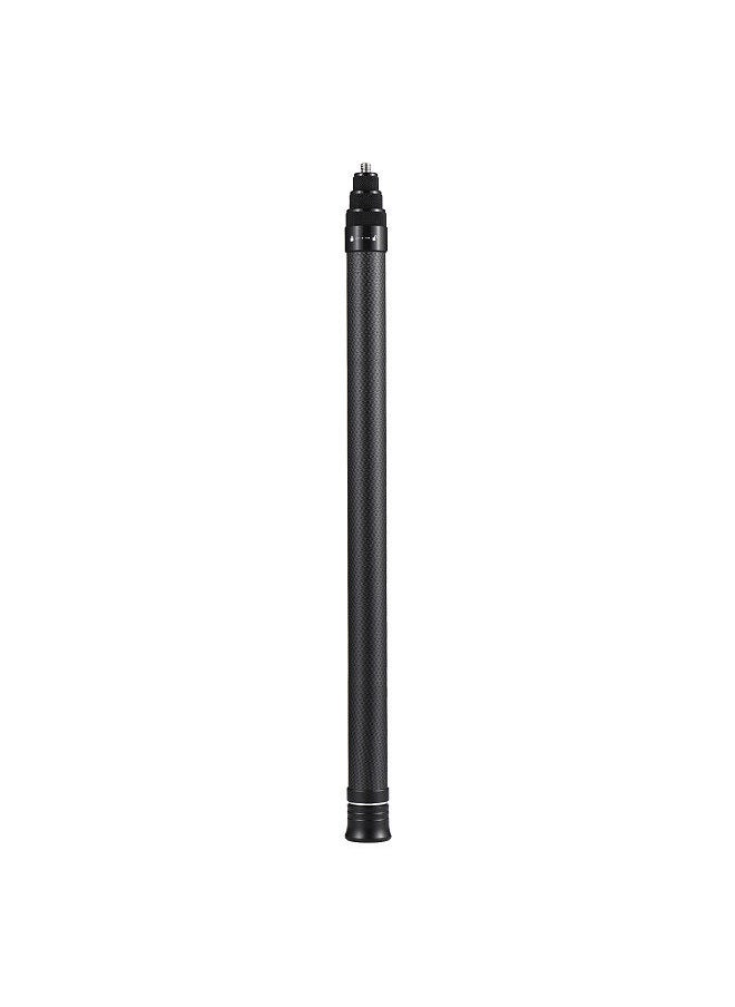 Generic - Portable Selfie Stick Carbon Fiber Stand Camera Bracket 1/4 Inch Screw Mount 36cm-150cm/14.2in-59in Adjustable Length Compatible with Insta360 X2/ X3 - Image 1