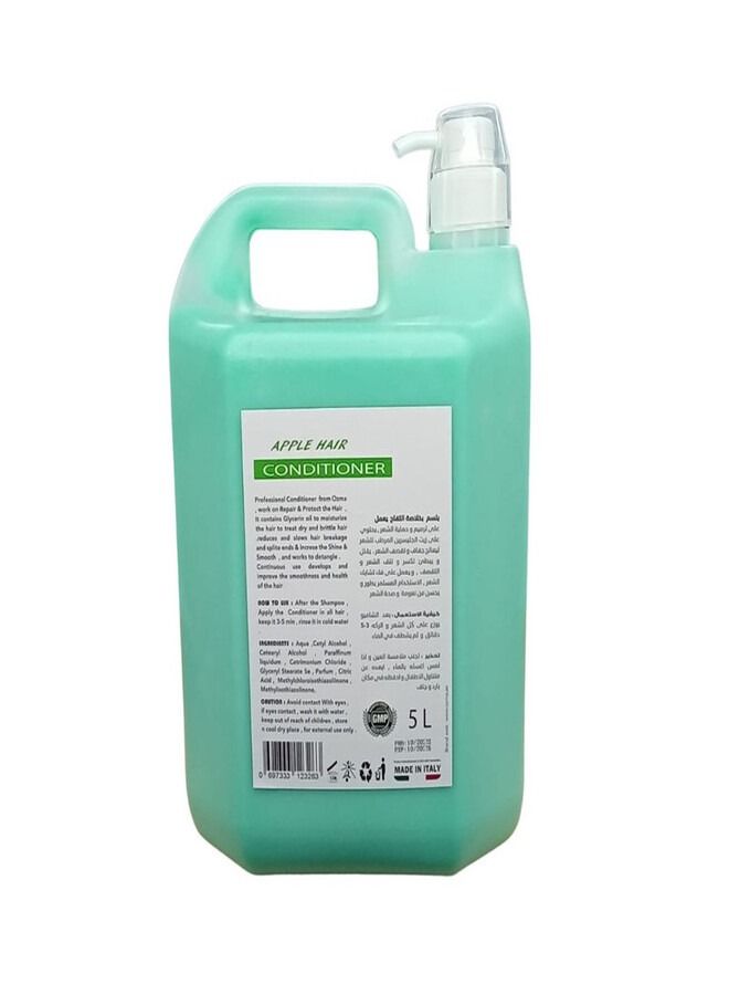 OZMA PROFESSIONAL OZMA Moisturizing  Hair  Conditioner Improved Formula  Energizing For All Hair Types Green Apple Extract  5L - Image 2