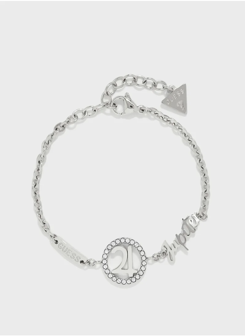 GUESS Jupiter Chain Detailed Bracelet