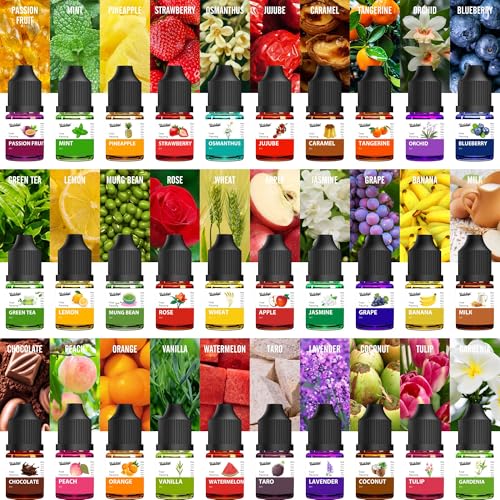 Vividye Food Flavoring Oil Lip Gloss Flavor Oil 30 Pack Concentrated Food Flavor Oil Extracts for Baking Cooking Candy Beverages Water Oil Soluble Flavoring Oil for Lip Balm and Soap Making - Image 3