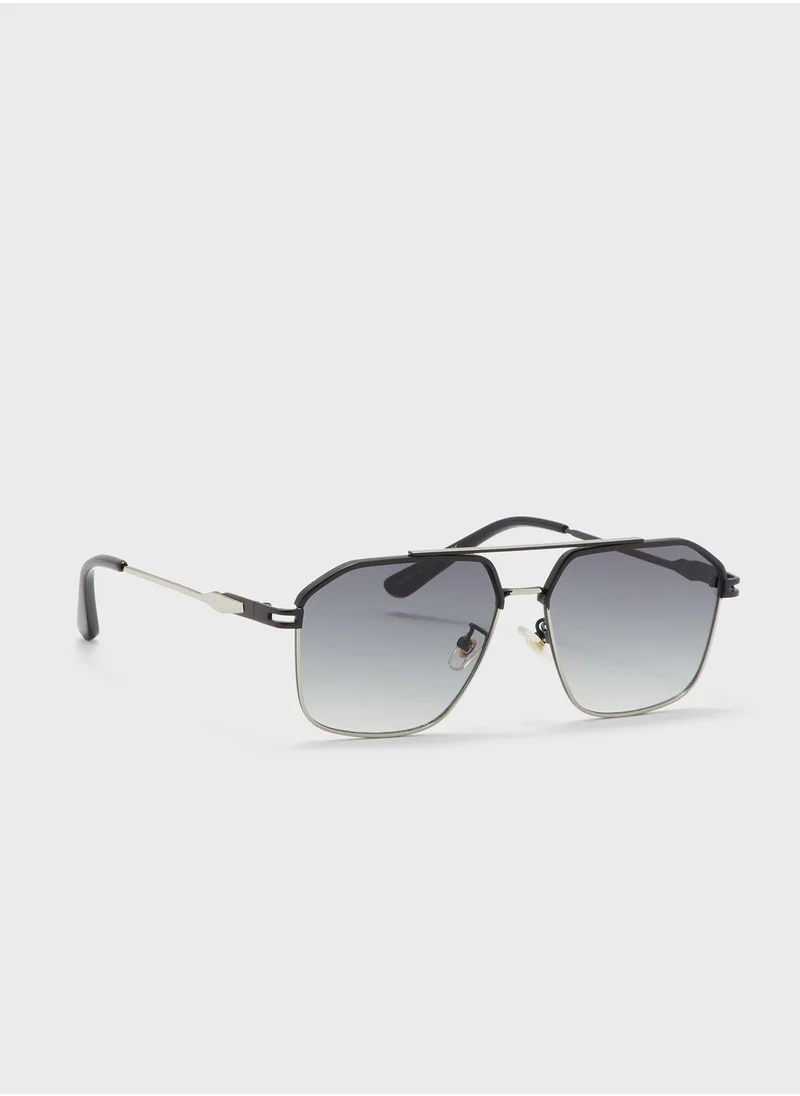 Seventy Five retro square sunglasses