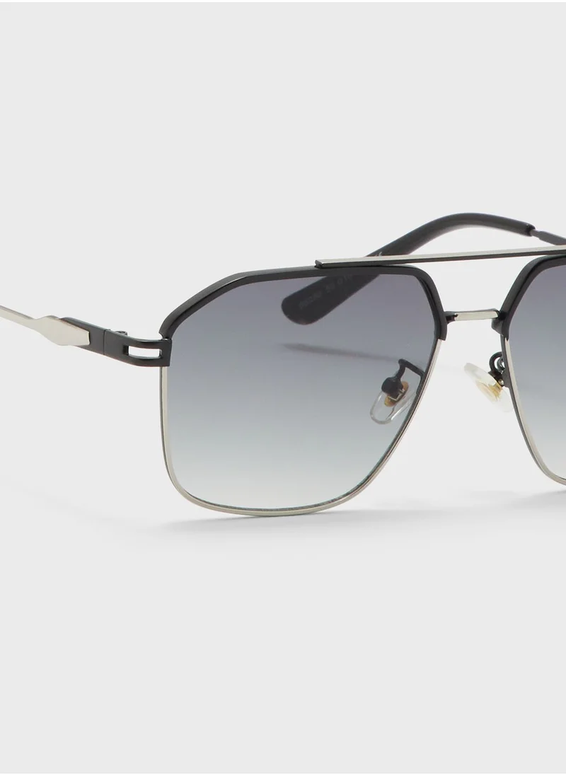 Seventy Five retro square sunglasses
