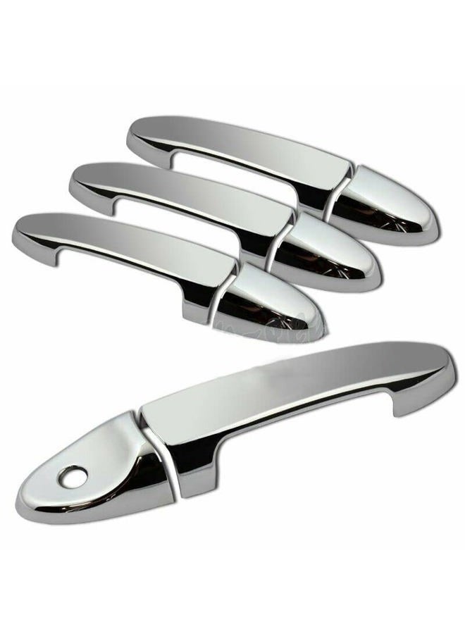 Eynpire 7041 Chrome Exterior Door Handle Cover Compatible with 2008-2011 Mercury Mariner - Image 2