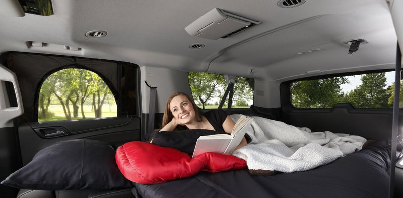 ROADIE- The OVERNIGHTER SUV Window Tent with Bug Screen and Retractable Awning – Great for Camping in an SUV. (Patented) - Image 3