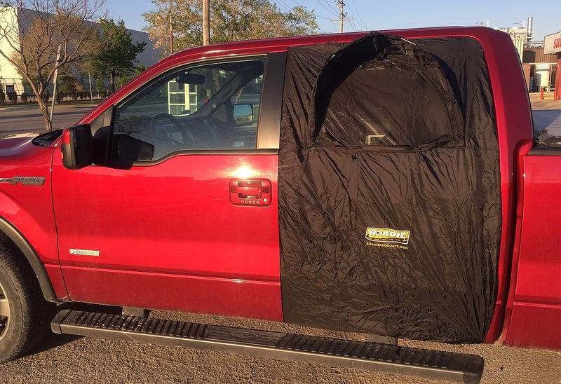 ROADIE- The OVERNIGHTER SUV Window Tent with Bug Screen and Retractable Awning – Great for Camping in an SUV. (Patented) - Image 4