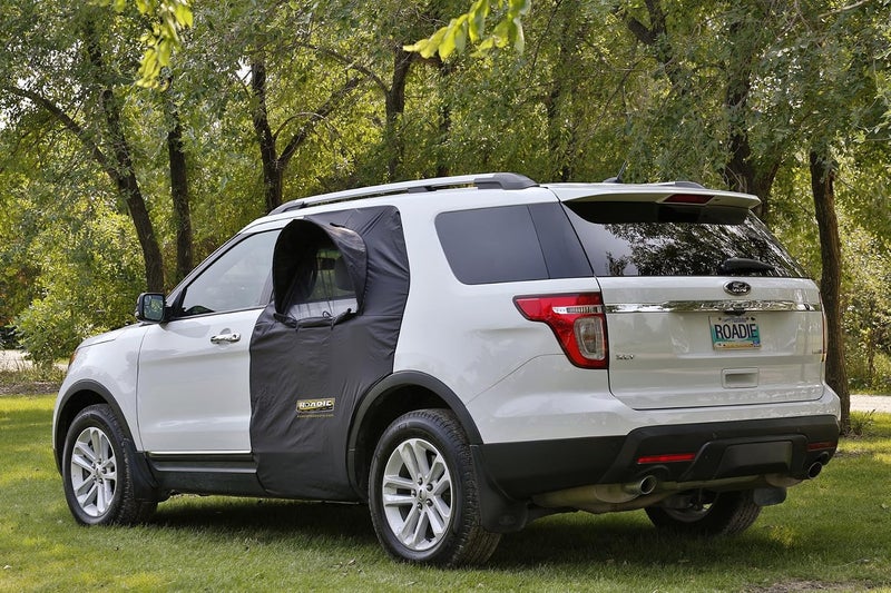 ROADIE- The OVERNIGHTER SUV Window Tent with Bug Screen and Retractable Awning – Great for Camping in an SUV. (Patented) - Image 2
