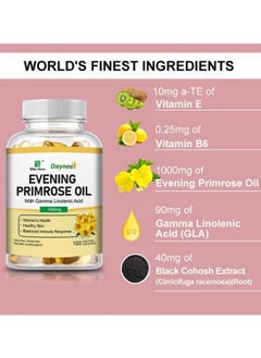 Wins Town Daynee Evening primrose oil soft capsule lmprove skin elastic ity  - Image 4
