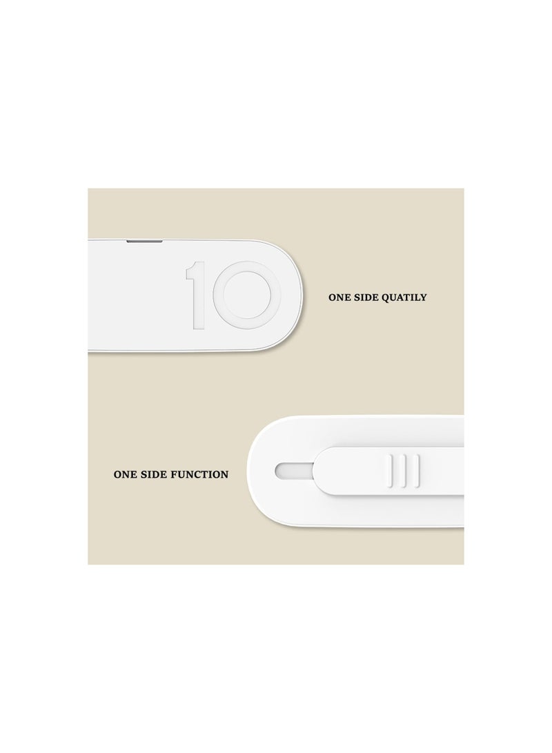 Portable Floss Dispenser, Refillable Dental Floss Storage, Travel Friendly Adult Floss Clean Teeth and Oral Care, Won't Tear, Snap or Stretch, Perfect for Dinners, Dating, Travel, Hotels(2 Pack) - Image 2