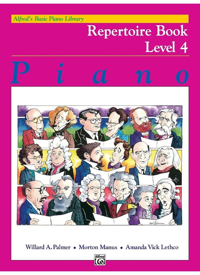 ALFREDS BASIC PIANO REPERTOIRE LVL 4  - Image 1