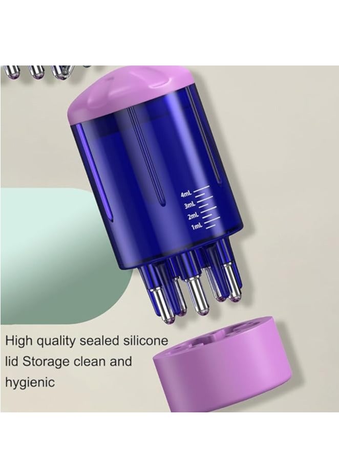 مشط زيت الشعر لفروة الرأس، مشط جذر الشعر السائل، مشط مصل فروة الرأس، فرشاة تدليك للسفر المنزلي، زيت معالجة الشعر، زجاجة توزيع الشعر، زجاجة نمو الشعر - Image 5