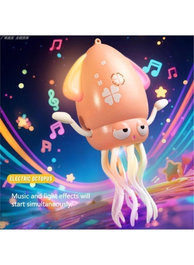 Day Wins Amazing Dancing Octopus Robot | Swing Dance | Music and Light Interactive | Baby Crawling Guide | 360-Degree Rotating Tentacles | Electric Parent-Child Toy - Image 1