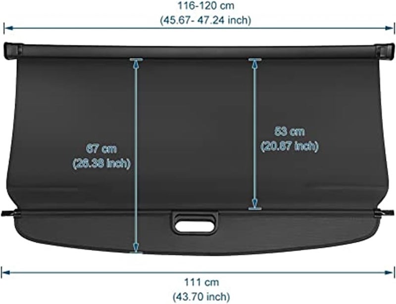Yurefax غطاء صندوق خلفي قابل للسحب من يوريفكس لتويوتا RAV4 (2020-2022) - Image 5