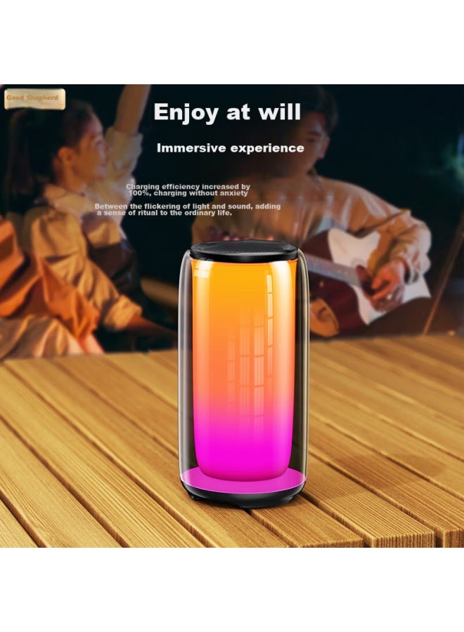 The Good Shepherd Wireless Bluetooth Speaker, Ai Smart Desktop Computer Speaker, Home Ktv Sound System Set, Portable Outdoor Karaoke, Subwoofer, High Volume, High Quality, Car And Home Use - Image 4