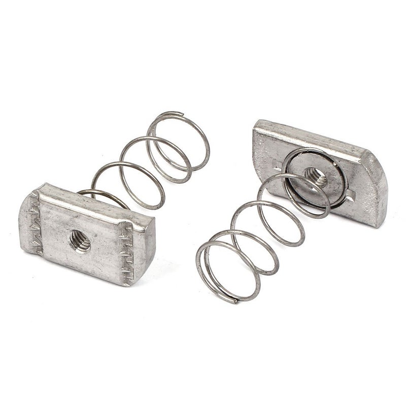 uxcell M6 304 Stainless Steel Strut Spring Channel Nuts 10 Pcs - Image 2