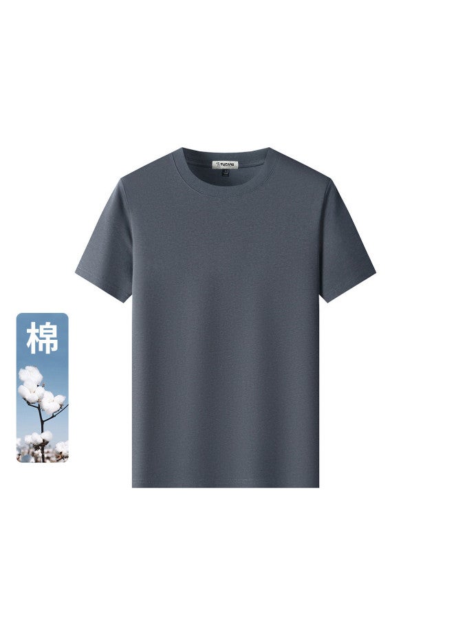 Tucano men's Summer Solid Color T-shirt - Premium Cotton Comfort Tee - Image 2