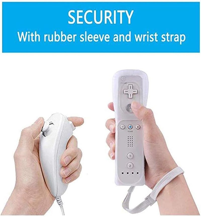 LACTIVX 2X Wii Silicone Case Cover with Wrist Strap for Wii Remote Controller (Red and Blue) - Image 4