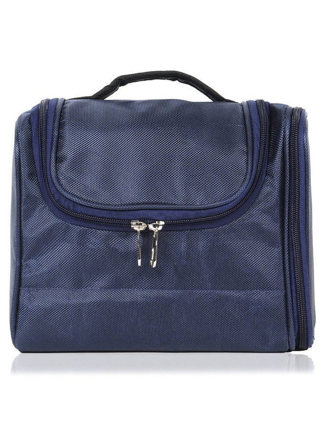 CABLE GALLERY Multifunctional Extra Large Cosmetic Make up Bag for Travel Kits & Makeup Organisers for Man and Women, Cosmetic Pouch ,Household Grooming Kit for Home (Blue) - Image 1