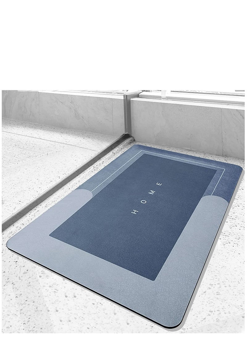 HOMESTAR Super Absorbent Soft Non-Slip Quick Drying Floor Bath Tub Mat 48x78 cm - Image 3