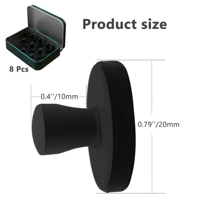 WaterLuu Air Fryer Liner Silicone Full Enclosed Magnets,100% BPA FREE Waterproof Rust-proof & High-Resistant for Air Fryer Paper, Secures Disposable Paper Liner Safely Prevents Burning & Food Covering -8pcs - Image 3