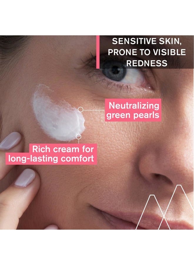URIAGE Roseliane Anti-Redness Cream with Green Pearls, Shea Butter, Ginseng & Algae Extracts | Soothes, Hydrates, Reduces Visible Redness, Paraben-Free, Non-Comedogenic, 40 mL / 1.35 oz - Image 4