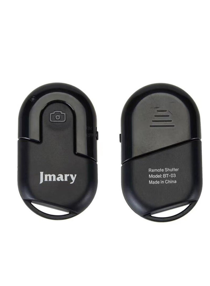 Jmary BT 03 Selfie Remote Shutter Bluetooth Remote for Smartphones and Cameras – Wireless Bluetooth Remote Control for Perfect Selfies, Group Photos, and Videos (Black) - Image 3