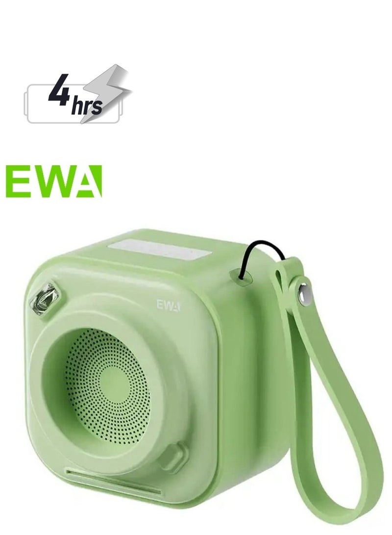 EWA A132 Portable Mini Stereo Wireless Bluetooth Speaker (Green) - Image 1